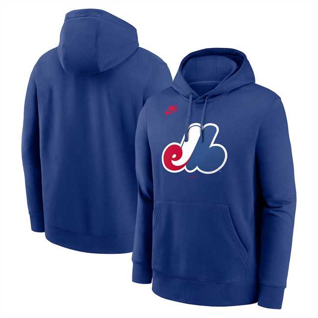Men's Montreal Expos Blue Cooperstown Collection Logo Club Pullover Hoodie,We sell and wholesale Men's Montreal Expos Blue Cooperstown Collection Logo Club Pullover Hoodie on line form chian!