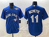 Men's Toronto Blue Jays #11 Bo Bichette Royal 2025 World Series Cool Base Stitched Jersey,baseball caps,new era cap wholesale,wholesale hats
