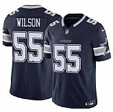 Men's Dallas Cowboys #55 Logan Wilson Navy 2025 F.U.S.E Vapor Untouchable Limited Stitched Jersey Dzhi,baseball caps,new era cap wholesale,wholesale hats