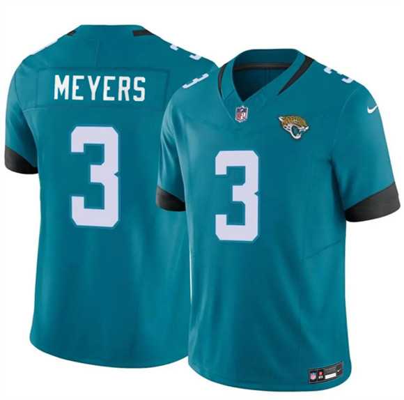 Men's Jacksonville Jaguars #3 Jokobi Meyers Teal 2025 F.U.S.E. Vapor Untouchable Limited Stitched Jersey Dzhi,We sell and wholesale Men's Jacksonville Jaguars #3 Jokobi Meyers Teal 2025 F.U.S.E. Vapor Untouchable Limited Stitched Jersey Dzhi on line form chian!