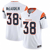 Men's Denver Broncos #38 Jaleel McLaughlin White 2025 F.U.S.E. Vapor Limited Stitched Jersey Dzhi,baseball caps,new era cap wholesale,wholesale hats