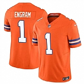 Men's Denver Broncos #1 Evan Engram Orange F.U.S.E. Mile High Collection 1977 Throwback Vapor Limited Stitched Jersey Dzhi,baseball caps,new era cap wholesale,wholesale hats