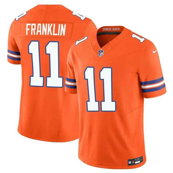 Men's Denver Broncos #11 Troy Franklin Orange F.U.S.E. Mile High Collection 1977 Throwback Vapor Limited Stitched Jersey Dzhi,We sell and wholesale Men's Denver Broncos #11 Troy Franklin Orange F.U.S.E. Mile High Collection 1977 Throwback Vapor Limited Stitched Jersey Dzhi on line form chian!