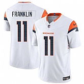 Men's Denver Broncos #11 Troy Franklin White 2025 F.U.S.E. Vapor Limited Stitched Jersey Dzhi,baseball caps,new era cap wholesale,wholesale hats