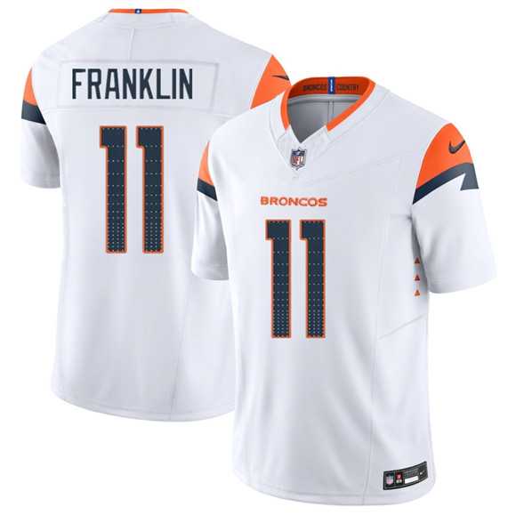 Men's Denver Broncos #11 Troy Franklin White 2025 F.U.S.E. Vapor Limited Stitched Jersey Dzhi,We sell and wholesale Men's Denver Broncos #11 Troy Franklin White 2025 F.U.S.E. Vapor Limited Stitched Jersey Dzhi on line form chian!