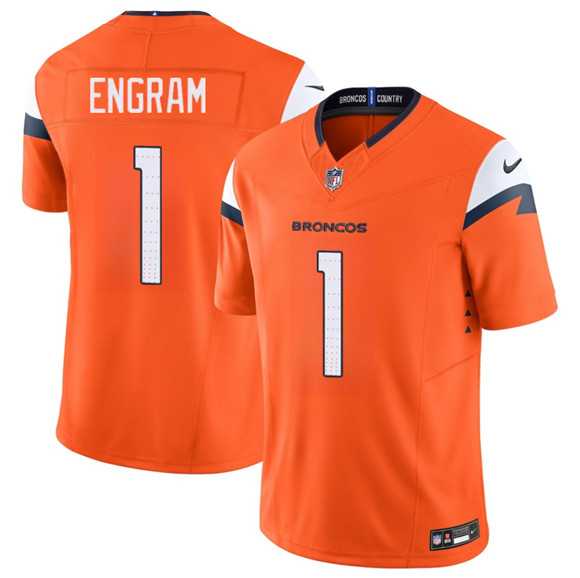 Men's Denver Broncos #1 Evan Engram Orange 2025 F.U.S.E. Vapor Limited Stitched Jersey Dzhi,We sell and wholesale Men's Denver Broncos #1 Evan Engram Orange 2025 F.U.S.E. Vapor Limited Stitched Jersey Dzhi on line form chian!