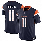Men's Denver Broncos #11 Troy Franklin Navy F.U.S.E. Vapor Limited Stitched Jersey Dzhi,baseball caps,new era cap wholesale,wholesale hats