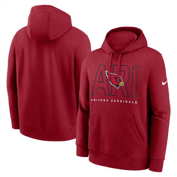 Men's Arizona Cardinals Cardinal Busted Play Club Fleece Pullover Hoodie,We sell and wholesale Men's Arizona Cardinals Cardinal Busted Play Club Fleece Pullover Hoodie on line form chian!