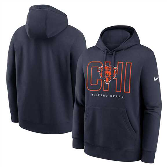 Men's Chicago Bears Navy Busted Play Club Fleece Pullover Hoodie,We sell and wholesale Men's Chicago Bears Navy Busted Play Club Fleece Pullover Hoodie on line form chian!