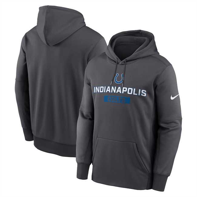 Men's Indianapolis Colts Anthracite Toss Sweep Performance Pullover Hoodie,We sell and wholesale Men's Indianapolis Colts Anthracite Toss Sweep Performance Pullover Hoodie on line form chian!