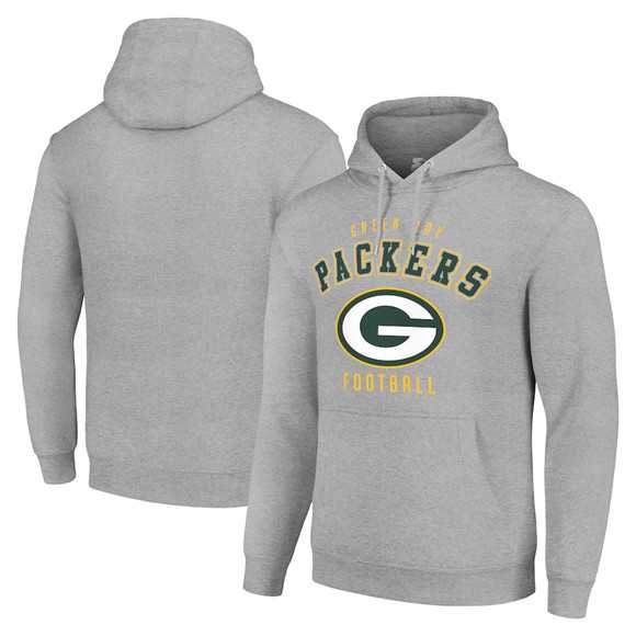 Men's Green Bay Packers Gray Pullover Hoodie,We sell and wholesale Men's Green Bay Packers Gray Pullover Hoodie on line form chian!