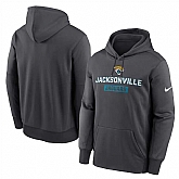 Men's Jacksonville Jaguars Anthracite Toss Sweep Performance Pullover Hoodie,baseball caps,new era cap wholesale,wholesale hats
