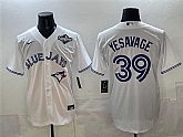 Men's Toronto Blue Jays #39 Trey Yesavage White 2025 World Series Home Cool Base Stitched Jersey,baseball caps,new era cap wholesale,wholesale hats