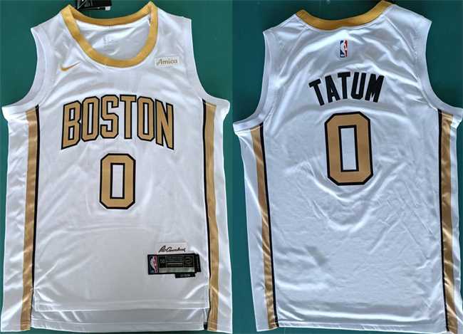 Men's Boston Celtics #0 Jayson Tatum White Stitched Jersey,We sell and wholesale Men's Boston Celtics #0 Jayson Tatum White Stitched Jersey on line form chian!
