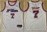 Men's Houston Rockets #7 Kevin Durant White 2024-25 Stitched Jersey,baseball caps,new era cap wholesale,wholesale hats