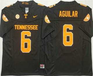 Men's Tennessee Volunteers #6 Joey Aguilar Black FUSE College Football Jersey,We sell and wholesale Men's Tennessee Volunteers #6 Joey Aguilar Black FUSE College Football Jersey on line form chian!