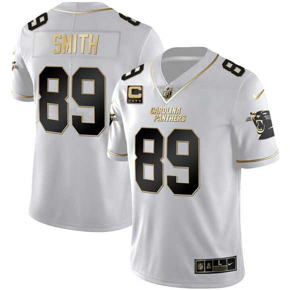 Men's Carolina Panthers #89 Steve Smith White Gold With 4-Star C Patch Vapor Limited Stitched Jersey Dyin,We sell and wholesale Men's Carolina Panthers #89 Steve Smith White Gold With 4-Star C Patch Vapor Limited Stitched Jersey Dyin on line form chian!