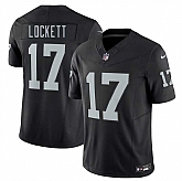Men's Las Vegas Raiders #17 Tyler Lockett Black 2025 F.U.S.E. Vapor Untouchable Limited Stitched Jersey Dzhi,baseball caps,new era cap wholesale,wholesale hats