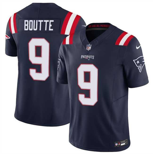 Men's New England Patriots #9 Kayshon Boutte Navy 2025 F.U.S.E. Vapor Limited Stitched Jersey Dzhi,We sell and wholesale Men's New England Patriots #9 Kayshon Boutte Navy 2025 F.U.S.E. Vapor Limited Stitched Jersey Dzhi on line form chian!