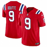 Men's New England Patriots #9 Kayshon Boutte Red 2025 F.U.S.E. Vapor Limited Stitched Jersey Dzhi,baseball caps,new era cap wholesale,wholesale hats