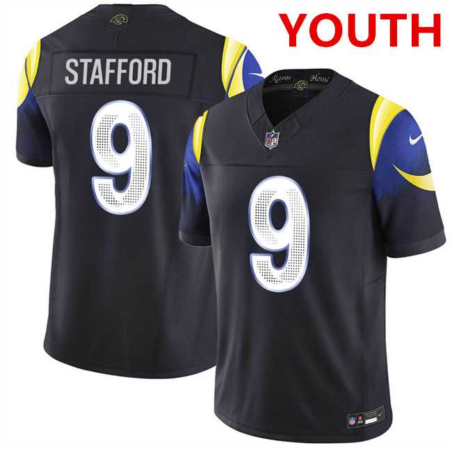 Youth los angeles rams #9 matthew stafford midnight blue 2025 F.U.S.E. 'Rivalries' vapor limited stitched jersey Dzhi,We sell and wholesale Youth los angeles rams #9 matthew stafford midnight blue 2025 F.U.S.E. 'Rivalries' vapor limited stitched jersey Dzhi on line form chian!