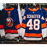 Men's New York Islanders Matthew Schaefer #48 Navy 2024-25 Stitched Hockey Jersey,baseball caps,new era cap wholesale,wholesale hats
