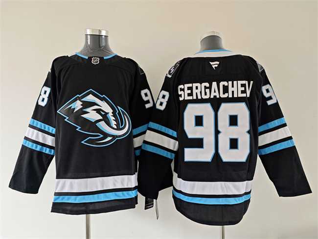 Men's Utah Mammoth #98 Mikhail Sergachev Navy 2025 Stitched Jersey,We sell and wholesale Men's Utah Mammoth #98 Mikhail Sergachev Navy 2025 Stitched Jersey on line form chian!