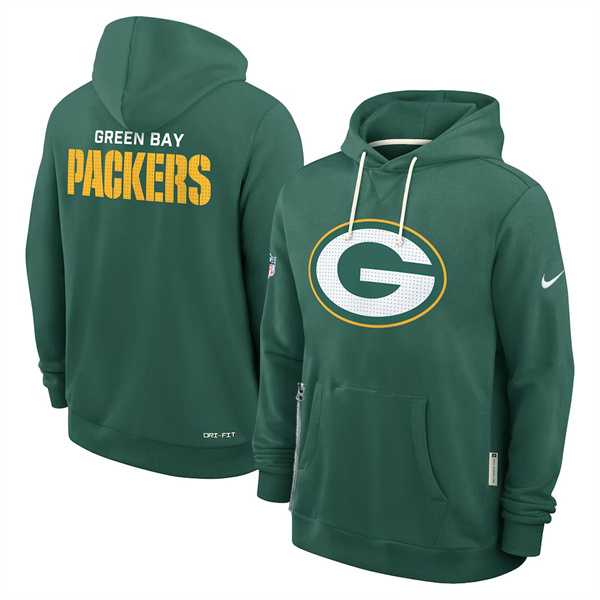 Men's Green Bay Packers Green Sideline Standard Issue Initial Home Dri-FIT Pullover Hoodie,We sell and wholesale Men's Green Bay Packers Green Sideline Standard Issue Initial Home Dri-FIT Pullover Hoodie on line form chian!