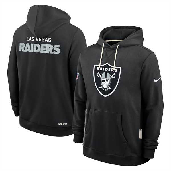 Men's Las Vegas Raiders Black Sideline Standard Issue Initial Home Dri-FIT Pullover Hoodie,We sell and wholesale Men's Las Vegas Raiders Black Sideline Standard Issue Initial Home Dri-FIT Pullover Hoodie on line form chian!