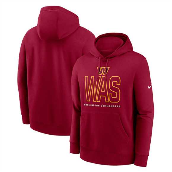 Men's Washington Commanders Burgundy Busted Play Club Fleece Pullover Hoodie,We sell and wholesale Men's Washington Commanders Burgundy Busted Play Club Fleece Pullover Hoodie on line form chian!