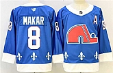 Men's Colorado Avalanche #8 Cale Makar Blue 2025-26 With A Patch Alternate Stitched Jersey,baseball caps,new era cap wholesale,wholesale hats