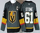 Men's Vegas Golden Knights #61 Mark Stone Gray Authentic Jersey,baseball caps,new era cap wholesale,wholesale hats