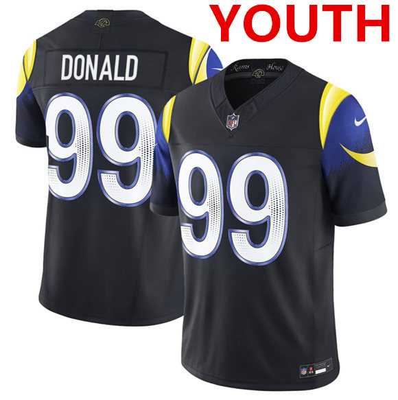 Youth los angeles rams #99 aaron donald Black 2025 F.u.s.e. 'rivalries' Vapor Limited Stitched Jersey Dzhi,We sell and wholesale Youth los angeles rams #99 aaron donald Black 2025 F.u.s.e. 'rivalries' Vapor Limited Stitched Jersey Dzhi on line form chian!