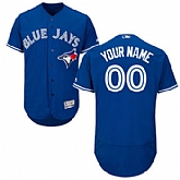 Men's Toronto Blue Jays Majestic Flex Base Authentic Collection Blue Custom Jersey,baseball caps,new era cap wholesale,wholesale hats