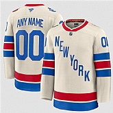Men's New York Rangers Active Player Custom Cream 2026 Winter Classic Stitched Hockey Jersey,baseball caps,new era cap wholesale,wholesale hats