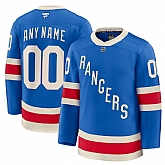 Men's New York Rangers Fanatics Blue Centennial Premium Custom Jersey,baseball caps,new era cap wholesale,wholesale hats