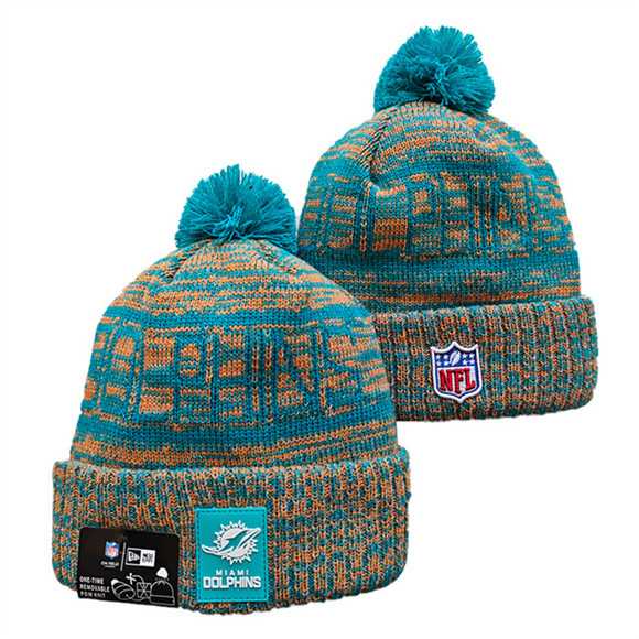 Miami Dolphins 2025 Knit Hats 138,We sell and wholesale Miami Dolphins 2025 Knit Hats 138 on line form chian!