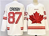Men's Canada #87 Sidney Crosby White Stitched Jersey,baseball caps,new era cap wholesale,wholesale hats