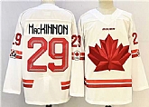 Men's Canada #29 Nathan MacKinnon White Stitched Jersey,baseball caps,new era cap wholesale,wholesale hats