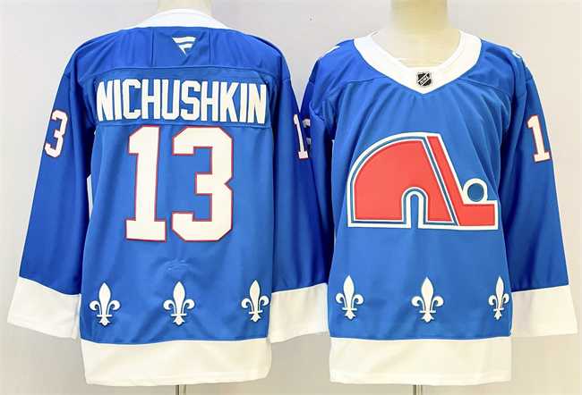Men's Colorado Avalanche #13 Valeri Nichushkin Blue 2025 Stitched Jersey,We sell and wholesale Men's Colorado Avalanche #13 Valeri Nichushkin Blue 2025 Stitched Jersey on line form chian!