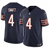 Men's Chicago Bears #4 D'Andre Swift Navy 2025 F.U.S.E. Vapor Untouchable Limited Stitched Jersey Dzhi,baseball caps,new era cap wholesale,wholesale hats