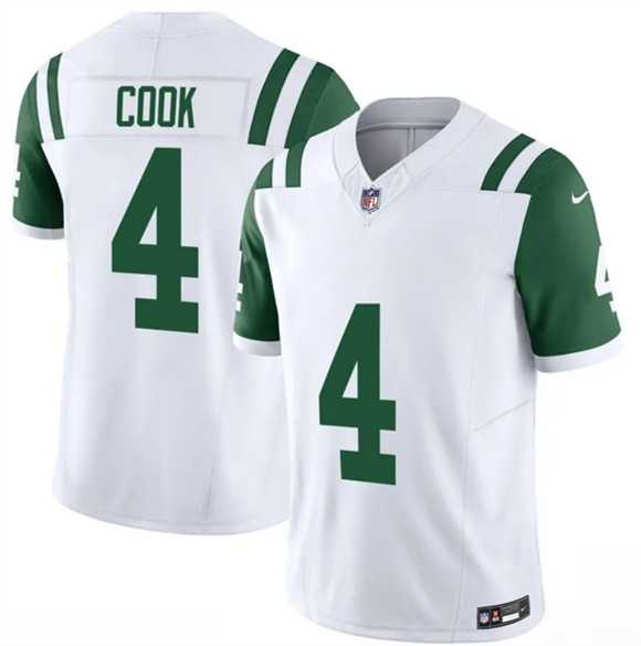 Men's New York Jets #4 Brady Cook White 2025 F.U.S.E. Classic Alternate Vapor Untouchable Limited Stitched Jersey Dzhi,We sell and wholesale Men's New York Jets #4 Brady Cook White 2025 F.U.S.E. Classic Alternate Vapor Untouchable Limited Stitched Jersey Dzhi on line form chian!