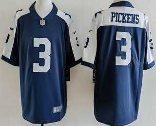 Men's Dallas Cowboys #3 George Pickens Limited Navy Alternate Vapor Jersey,We sell and wholesale Men's Dallas Cowboys #3 George Pickens Limited Navy Alternate Vapor Jersey on line form chian!