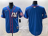 Men's National League Chicago Cubs Blank Blue 2025 All-Star Edition Limited Stitched Baseball Jersey,baseball caps,new era cap wholesale,wholesale hats