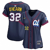 Women's American League #32 Ryan O'Hearn Navy 2025 All-Star Edition Limited Stitched Baseball Jersey(Run Small),baseball caps,new era cap wholesale,wholesale hats