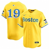 Men's Boston Red Sox #19 Roman Anthony Gold City Connect Stitched Baseball Jersey Dzhi,baseball caps,new era cap wholesale,wholesale hats