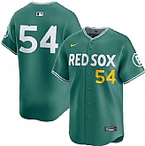 Men's Boston Red Sox #54 Lucas Giolito Green 2025 City Connect Limited Stitched jersey Dzhi,baseball caps,new era cap wholesale,wholesale hats