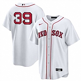 Men's Boston Red Sox #39 Marcelo Mayer White 2024 Cool Base Stitched Baseball Jersey Dzhi,baseball caps,new era cap wholesale,wholesale hats