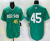 Men's Boston Red Sox #45 Pedro Martinez Green 2025 City Connect Limited Jersey,baseball caps,new era cap wholesale,wholesale hats