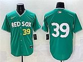 Men's Boston Red Sox #39 Marcelo Mayer Green 2025 City Connect Limited Stitched Baseball Jersey,baseball caps,new era cap wholesale,wholesale hats